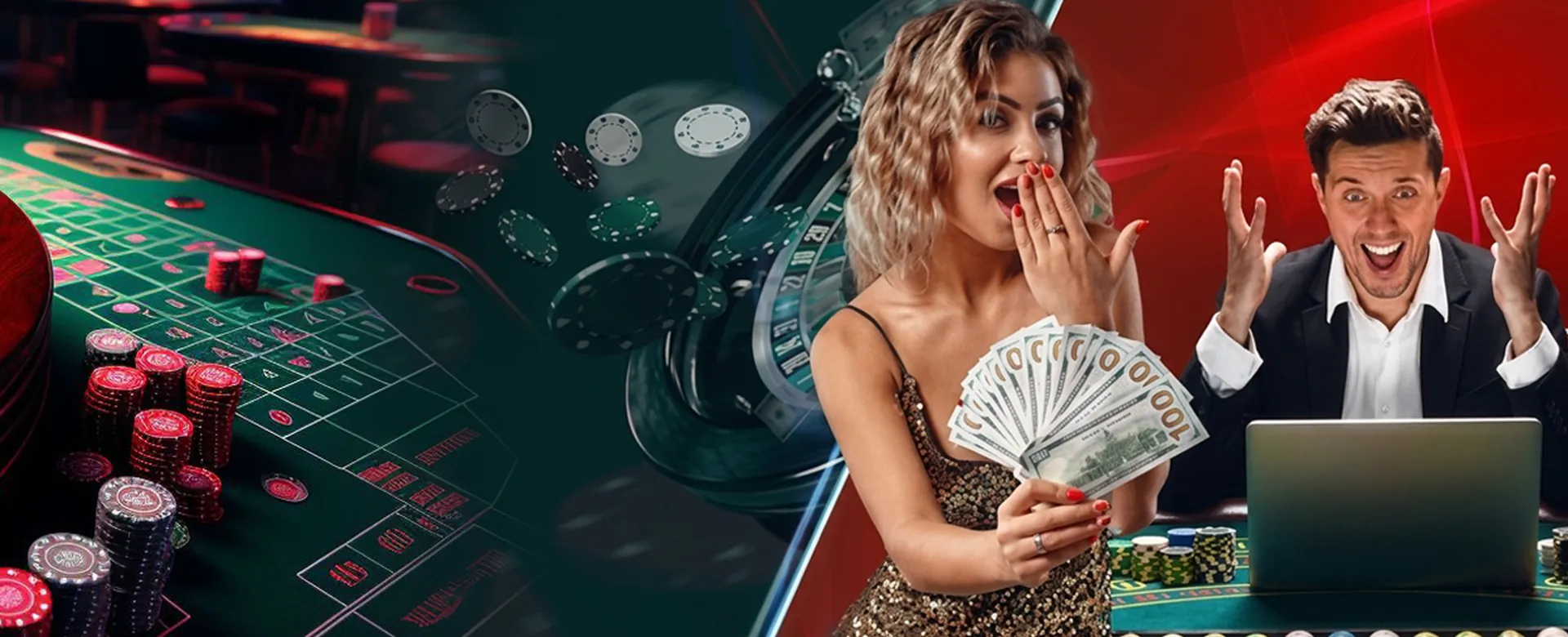 Nustar Online Casino Lobby with Gold Accents